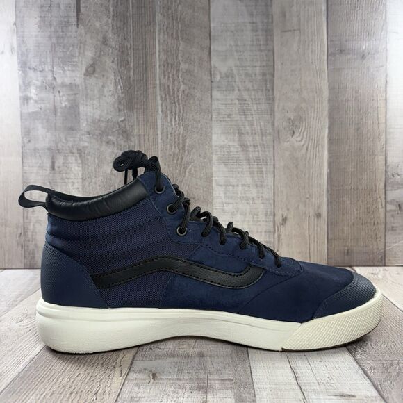 Vans UltraRange MTE Men's 1 Outdoor Sneakers Trail Waterproof High Top Navy Blue - Picture 5 of 14